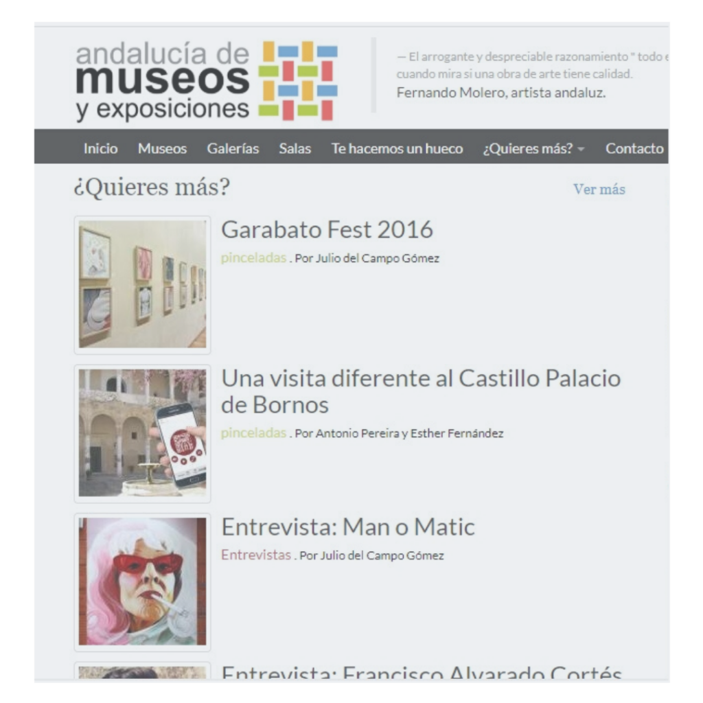 Andalucía de Museos y Exposiciones |  Asociación Cultural